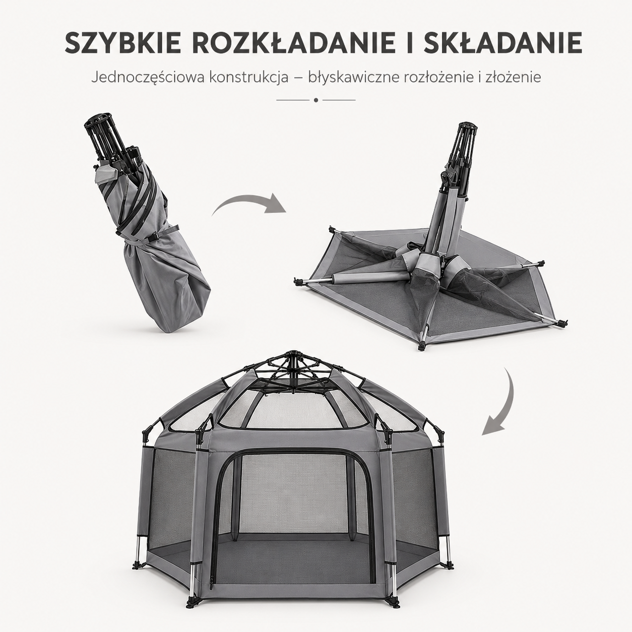 Składany i poręczny